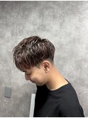 MEN’S HAIR/サーフカール/刈り上げセンターパート/本八幡
