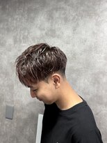 スピン 本八幡(SPIN)&nbsp;MEN’S HAIR/サーフカール/刈り上げセンターパート/本八幡