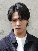 ログ(LOG) 大人センターパート フェザーパーマ メンズ 高松