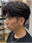 フェザーパーマ／ニュアンスパーマ／韓国マッシュ／我孫子/men's