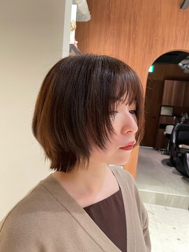 シーインフィニート 銀座店(C∞) 【大人かわいい抜け感ウルフボブ】【銀座/築地/新富町】