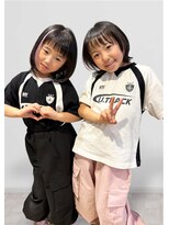 ハウス(HAUS.) 横浜駅女の子レイヤーカット/ポイントエクステ幼児子供カット