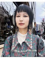 メリケンビューティーパーラー コウベ(MERICAN BEAUTY PARLOR KOBE) 白髪ぼかしハイライト脱白髪染めショートボブ40代50代60代オン眉