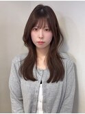 重さを残したセミロングレイヤー【カミケン黒岩店/福島】