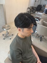 メンズバイココテラス 豊中(men's by cocoterace) メンズ/センターパート/毛流れ