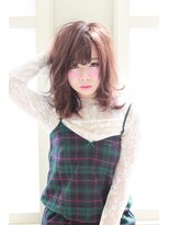 バグズ ヘアデザイン 桔梗が丘店(Baguz HAIR DESIGN)&nbsp;フェミニンルーズな愛され小顔ウェーブ♪
