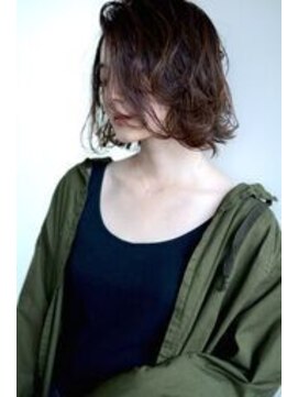 グリーン 渋谷(green) 外ハネ × short bob