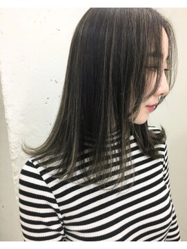 ブルーフェーセス 表参道(blue faces) 『blue faces』ダークグレーハイライト