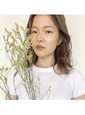 STACY  無造作カール×ベージュカラー ×大人かわいい