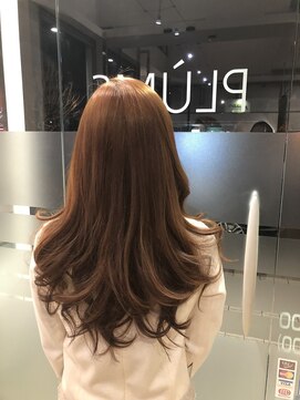 プリュム(PLUMS) パーマならではのまとめ髪も簡単！