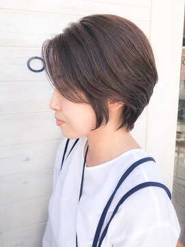 オーシャン(Ocean) ［OCEAN　Hair&Life]ひし形シルエット☆くせ毛ショート☆