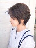 ［OCEAN　Hair&Life]ひし形シルエット☆くせ毛ショート☆