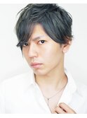 【マッシュ系】ブルーアッシュ