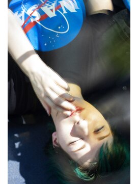 ビビト(bibito) bibito デザインカラー グリーングラデーション オリーブ