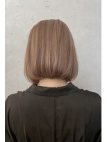 レガシーヘアーデザイン(Legacy hair design) ボブ・暖色系・ミルクティーベージュ