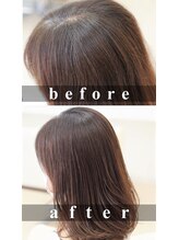 サンクレポ 【before→after】白髪染めを使わない白髪染め　店長 山下智之