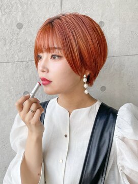 ニュウニュウ(NIU NIU) オレンジマッシュショート