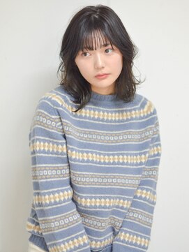 ロッコ(ROCCO) 透け感♪シースルー２wayバング×ミディアムレイヤー