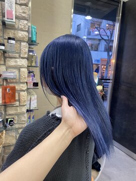 ゼスト 吉祥寺店(ZEST) 艶色ネイビーカラー〔籠倉由夏〕