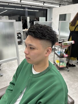 キートス(Kiitos) イケイケ宮城リョータ風オールバックパーマ