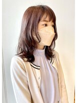 ルッツ(Lutz. hair design)&nbsp;つやっつやイノアカラー/バイオレットブラウン【犬山良慈】