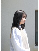 ノード(NODO)&nbsp;【透明感のある黒髪】ダークパープル