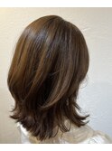くびれが可愛いワンホンヘア