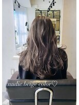 アン たまプラーザ(un)&nbsp;ヌーディーベージュ【髪質改善オージュア認定サロン】