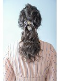 ポニーテールヘアアレンジ♪【merc.松下】