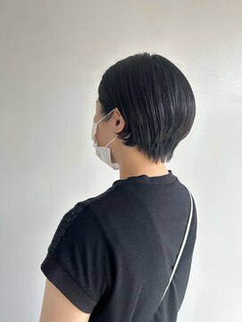 セダクション 道後樋又店(Seduction) 松山市/20代/30代/40代/ばっさり耳掛けショート