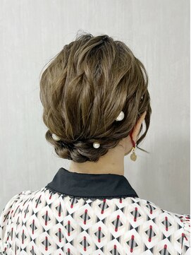 ヘアーメイクサロンアール(hair make salon R) アップヘア
