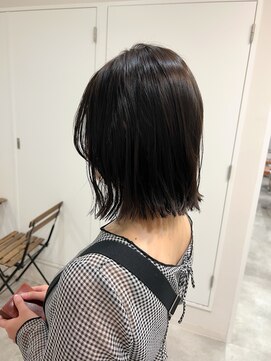 シェノン 夙川(CHAINON) 髪質改善/前髪/マチルダボブ/ピンクベージュ/インナーグレージュ