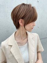 ロンドソレイユ 池袋(Lond soleil)&nbsp;ショート/前髪/レイヤーカット/グレーベージュ/髪質改善[池袋]