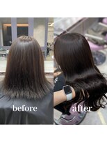 エル ヘアサロン なんば店(eL)&nbsp;【韓国風モテヘア】エクステロングヘア