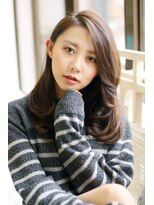 リーフ 三島店(LeaF)&nbsp;ワンカールミディ☆さらつやストレート