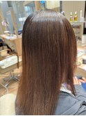 酸性ストレート×髪質改善×ストレートアイロン×縮毛矯正