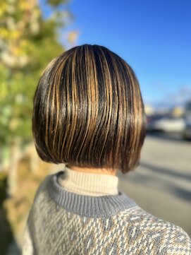 アンドシー(and c) 軽めボブ