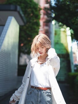 らふる 外ハネ ニュアンスウェーブボブ