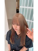縮毛矯正ブリーチ髪質改善ふわふわ柔らかいダブルカラー30代40代