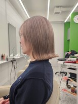 エニフォーイーストハム(Eni for eastham)&nbsp;外はねミディ/ミルクティーアッシュ