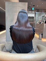 アンフィニー 仙台(ANFINI)&nbsp;仙台髪質改善縮毛矯正韓国レイヤーカット前髪暗めカラー学割U24