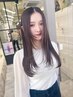 プレミアム髪質改善ケアカラー ￥15000→10500