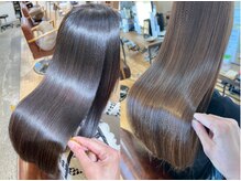 ヒトヒト(hitoHito)の雰囲気（髪質改善プレミアムヘアエステで、あつかいやすい髪に・・・）