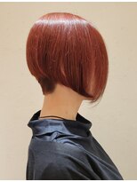 松本平太郎美容室 吉祥寺パートファイブ(PART5) 前下がりボブ×イノアカラー