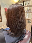 スタイリング簡単ミディアム
