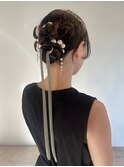 お呼ばれヘアセット