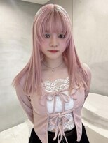 ペレ アネックス 大阪梅田茶屋町店(PELE ANNEX)&nbsp;くびれヘア/アプリコットオレンジ/夏のヘアアレンジ/梅田