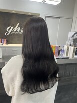 ガルボヘアー 桟橋店(garbo hair)&nbsp;オイルカラーヘーゼルブラウン高知美容院