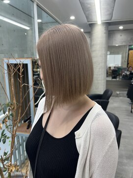 ウェーリング(Welring) ミルクティーベージュ　デザインカラー　フェイスフレーミング