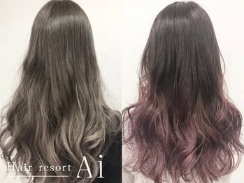 エーアイ 駒込店(Ai)の写真/《カット+ハイライトor白髪ぼかし+フルカラー¥11550》理想のグレージュやアッシュ◎[駒込駅/巣鴨駅/王子駅]